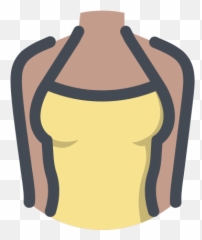 Yellow Women T - shirt With Thin Straps Icon Emoji