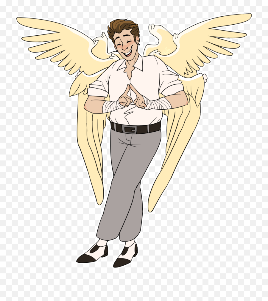 Angel Wings Png Tumblr - Cartoon Transparent Cartoon Jingfm Angel Emoji,Angel Wing Emoji