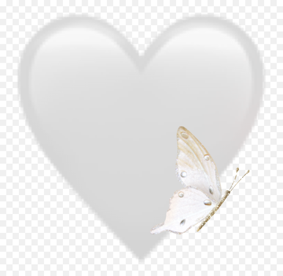 Emoji White Whiteemoji Sticker - Girly,Heart Emoji White