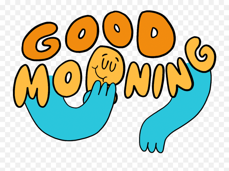 Download Gif Stickers Good Morning Png U0026 Gif Base - Good Morning Sign Language Gif Clipart Emoji,Morning Emojis