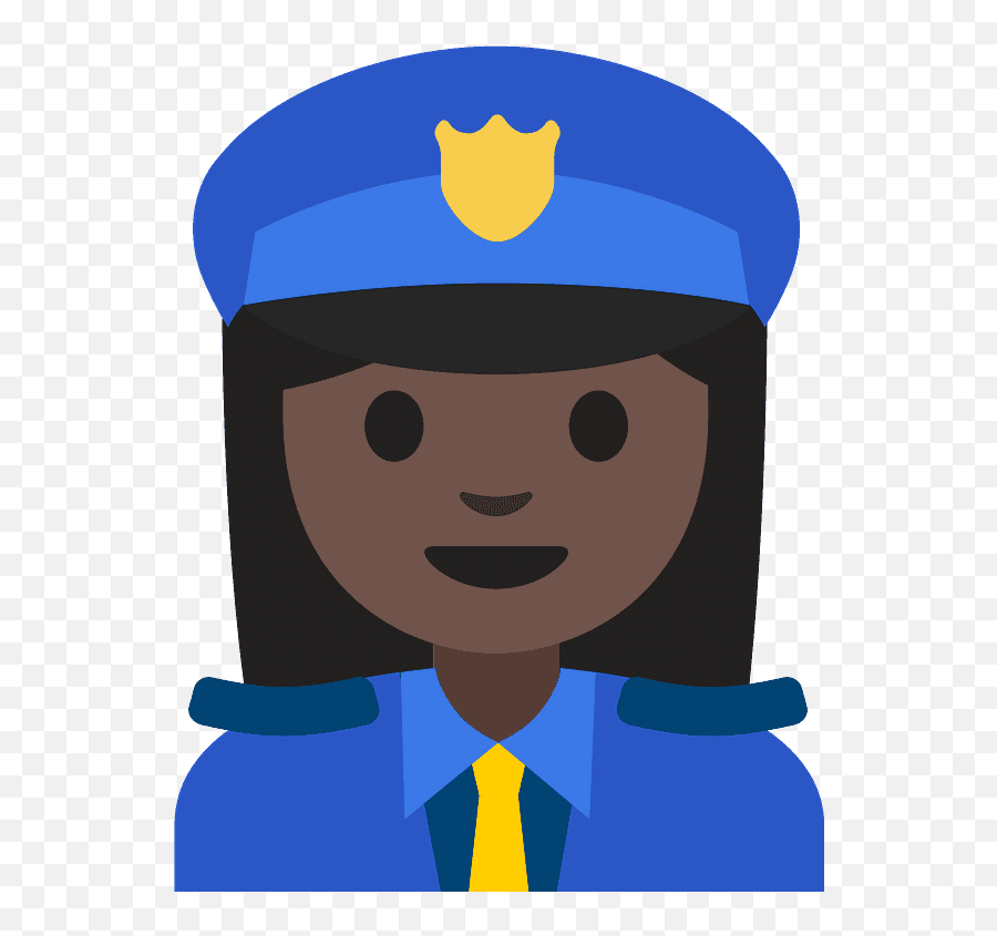 Woman Police Officer Emoji Clipart - Police Woman Clip Art,Police Emojis
