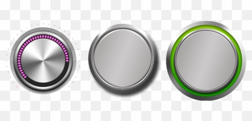 Buttons - Chrome Png Emoji