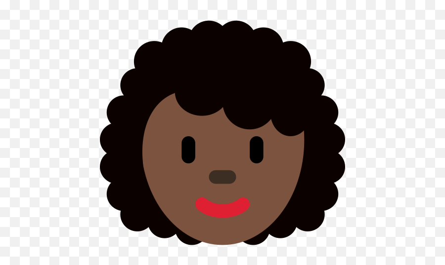 Dark Skin Tone Curly Hair Meaning And Pictures - Emoji Cacheado Twitter,Hair Emoji
