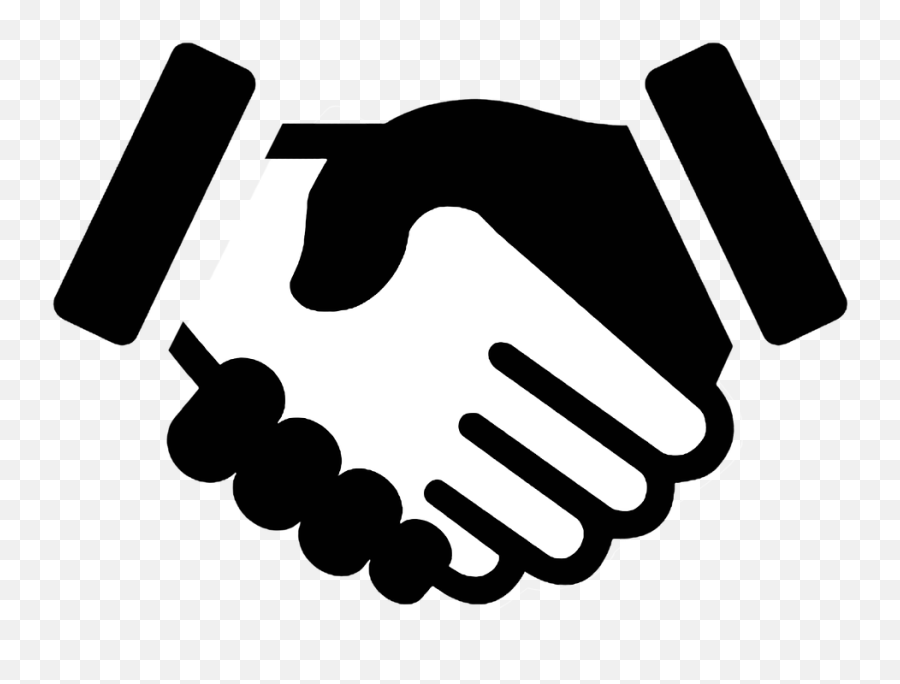 Icon Handshake Business Partnership - Hand Shake Vector Png Emoji,Emotion Keyboard
