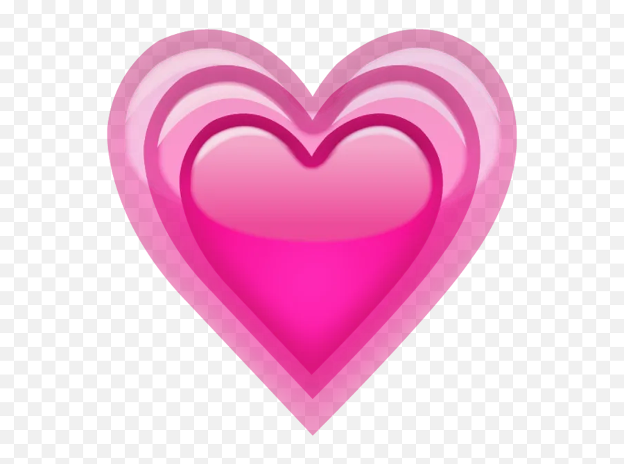 Download Growing Pink Heart Emoji Icon Emoji Island - Love Heart Emoji Pngs,Tulip Emoji
