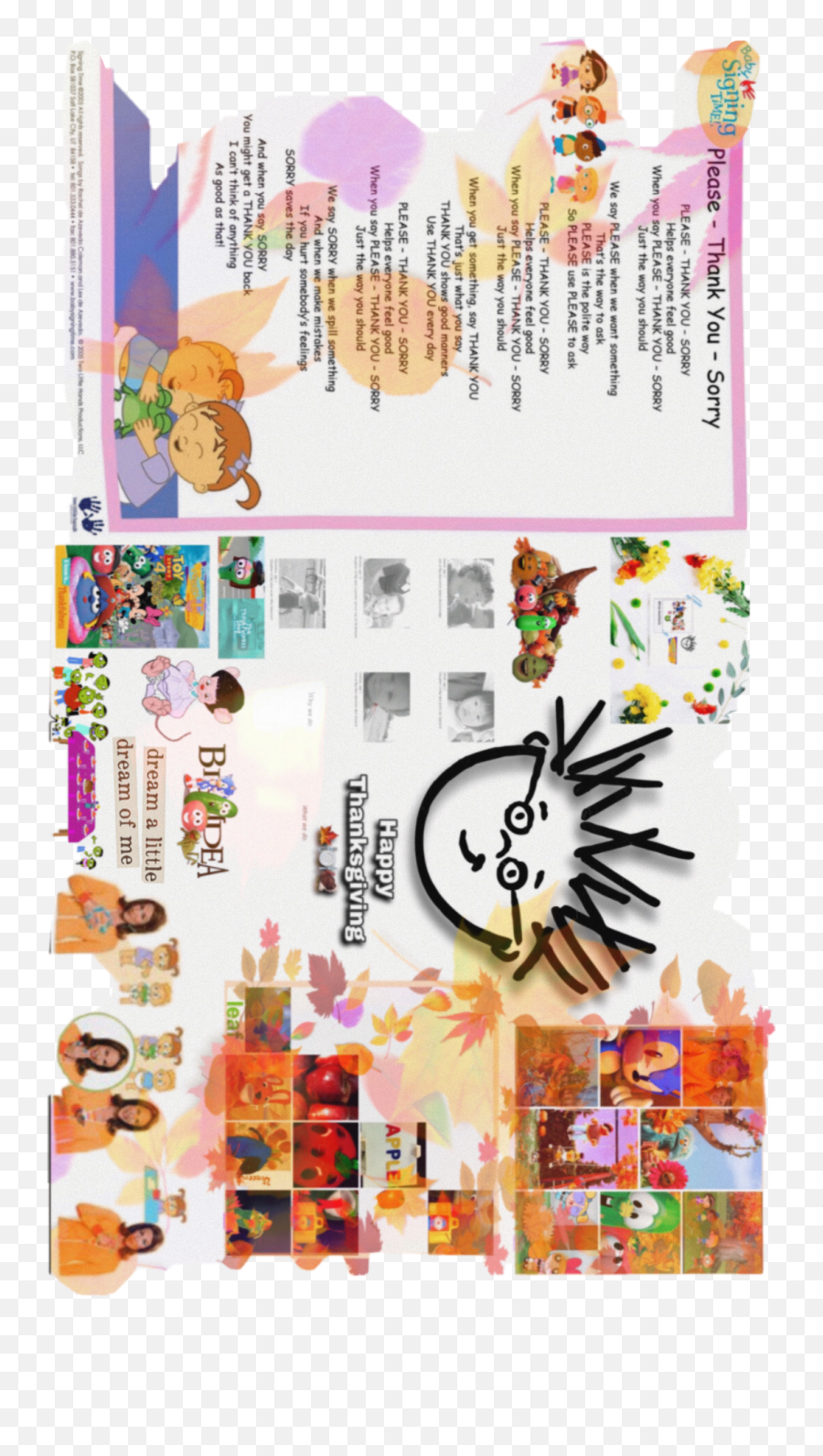 Images - Baby Einstein Company Llc Emoji,Happy Thanksgiving Emoji Art