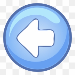 Cartoon Arrow Left Transparent Png - Back Arrow Button Png Emoji,Left Arrow Emoji