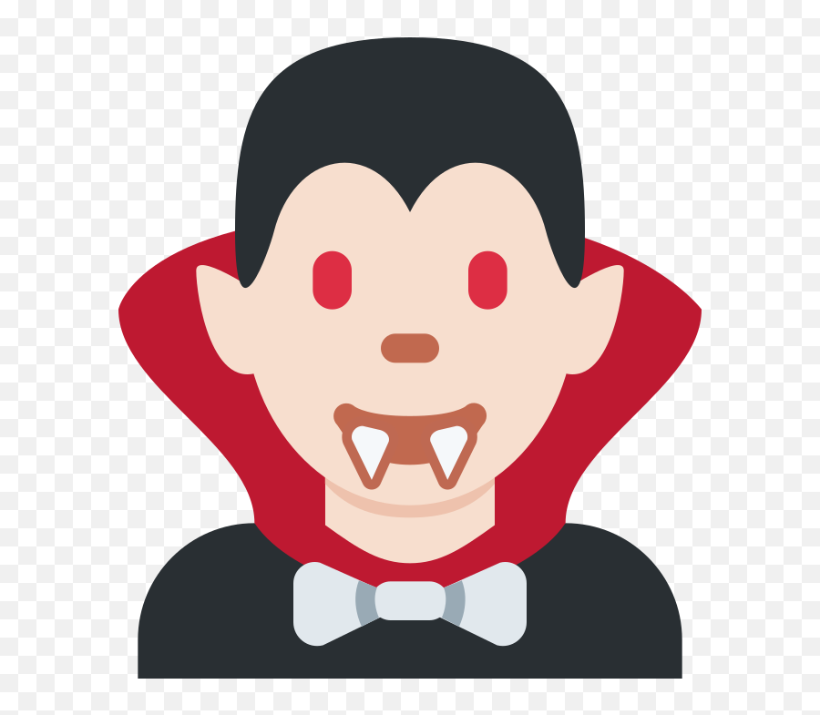 Twemoji2 1f9db - Goth Vampire Emoji,Tie Emoji