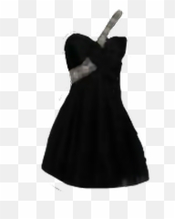 Black Dresses Cloths Sticker New - Little Emoji