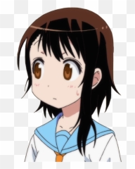 Free Anime Gif Transparent Background Download Clip - Girl Head Png Emoji