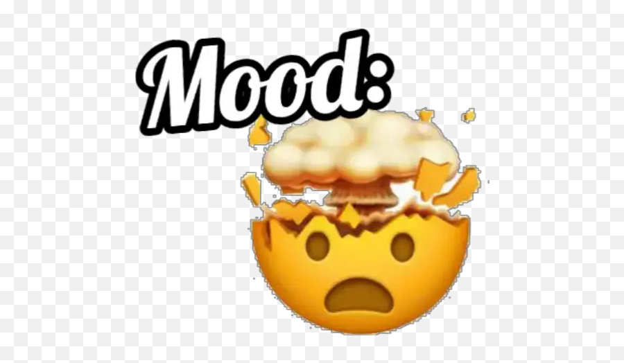 Moods Calaamadaha Dhejiska Ah Ee Loogu Talagalay Whatsapp - Exploding Head Emoji Png,Sandwich Emoji