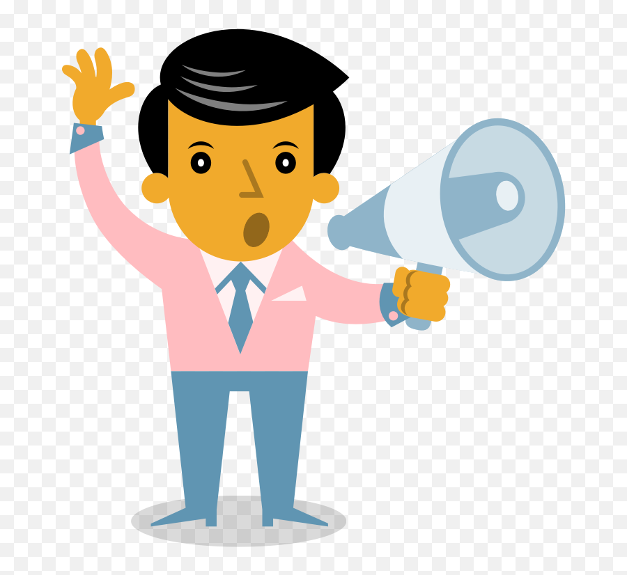 Person Speaking Clipart No Background - Speech Clip Art Png Emoji,Speaking Emoji