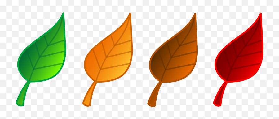 Fall Drawings For Kids Free Download On Clipartmag - Different Color Leaves Clip Art Emoji,Fall Emoji