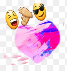 Número 1300974 Y 69036 - Picsart Colorful Background Emoji,Arms Up Emoticon