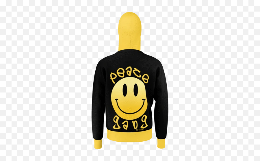 Hoodies U2013 Peacegang Clothing - Smiley Emoji,Zip Emoticon