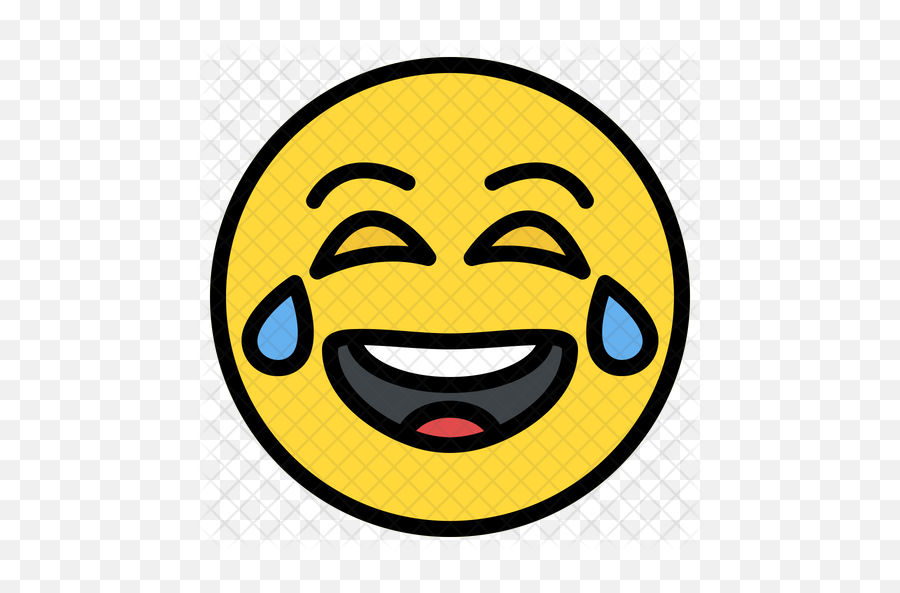 Laughing Emoji Icon - Wide Grin,Laugh Emoji Facebook
