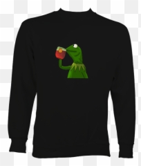 Download Kermit Tea Png - Long Sleeve Emoji,Frog Tea Emoji
