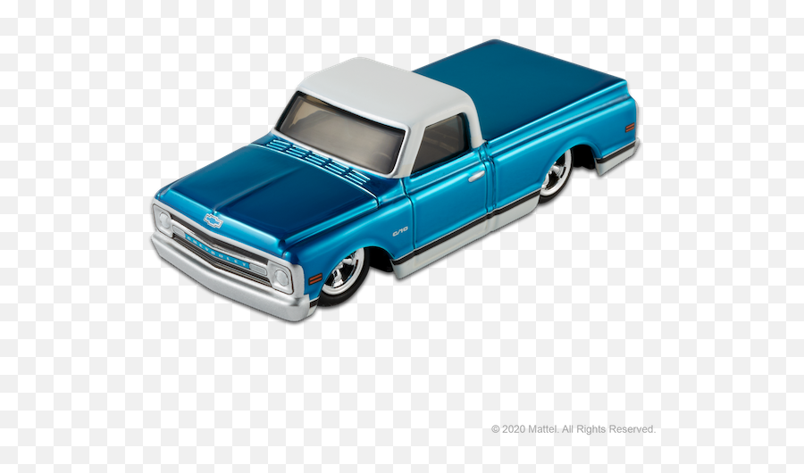 Bouncing Back Rlc Exclusive 1969 Chevy C - 10 News Hot Wheels C10 Rlc Blue Emoji,Pickup Truck Emoji