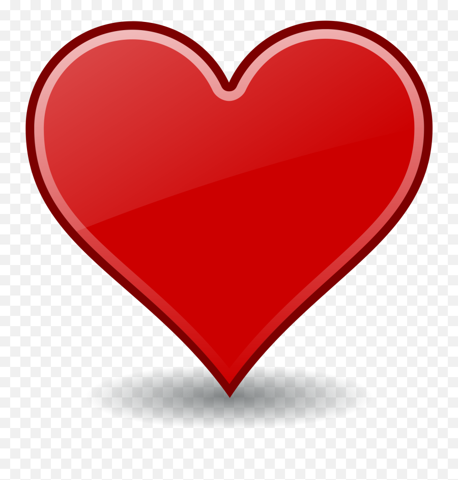 Emoji Heart Clipart - Rotes Herz Clipart,Two Heart Emoji