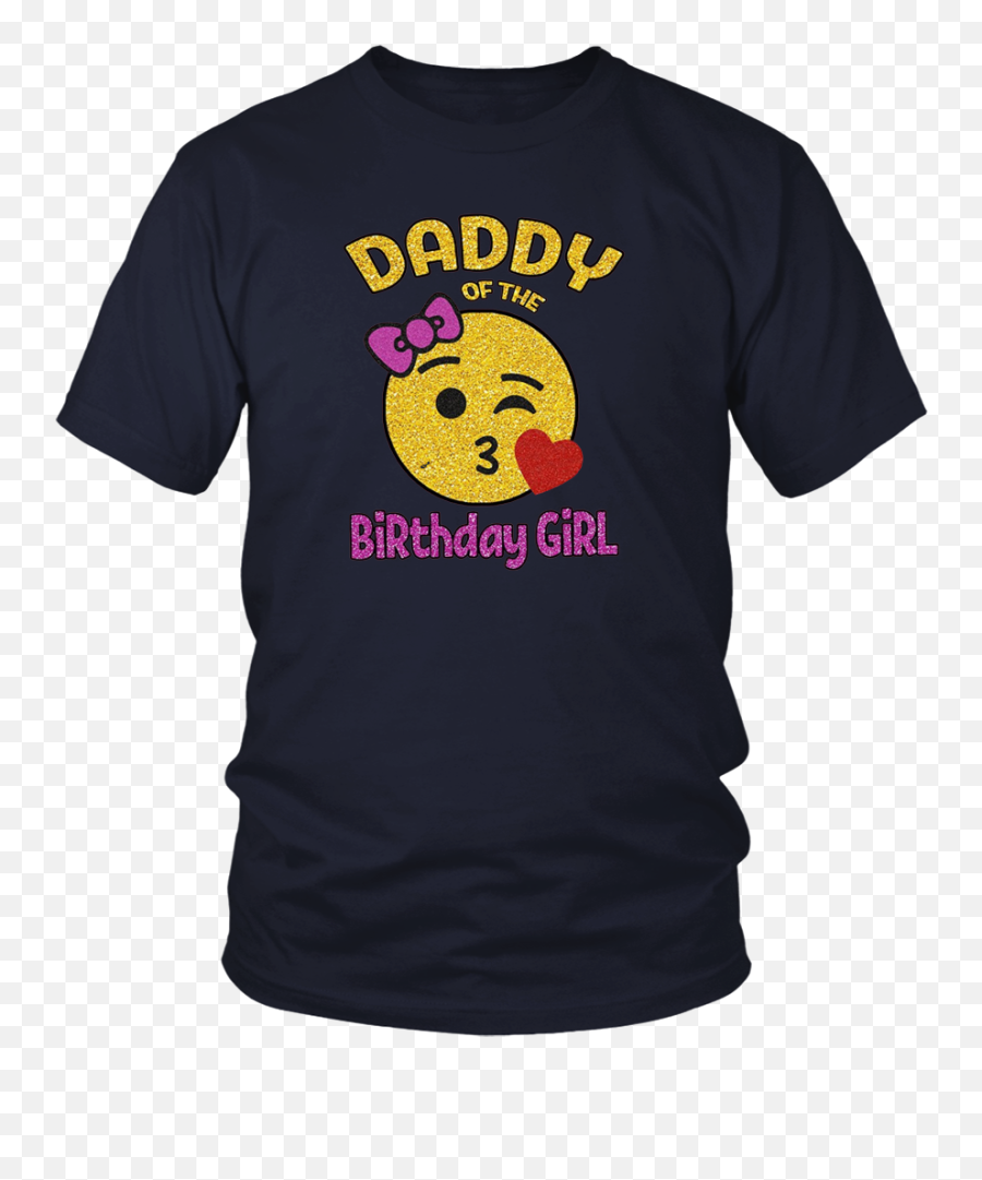 Birthday Girl Emoji Pink Shirt Kiss - Larry Bernandez T Shirt,Emoji Girls Clothing