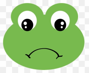 Upset frog face clipart Free download transparent PNG - Dot Emoji