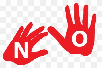 Mind your business - Comic Sands Saying No To Peer Pressure Emoji