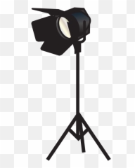 Theater Or Studio Spotlight - Studio Light Clip Art Emoji,Spotlight Emoji