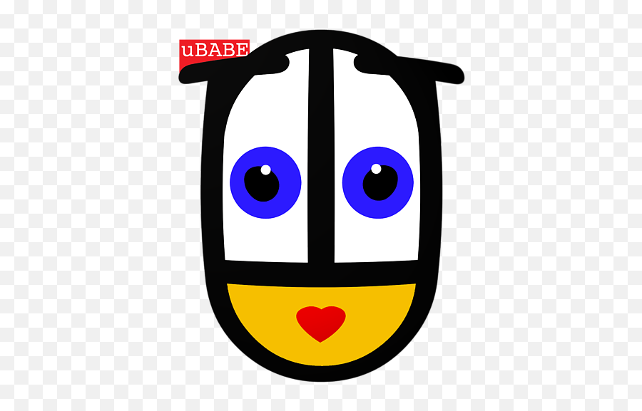 Ubabe Logo Portable Battery Charger For - Painting Emoji,Run Emoticon