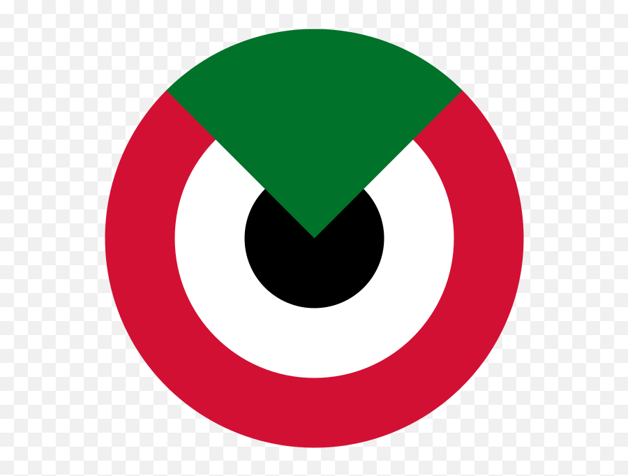Roundel Of The Sudanese Air Force - Circle Emoji,Sudan Flag Emoji