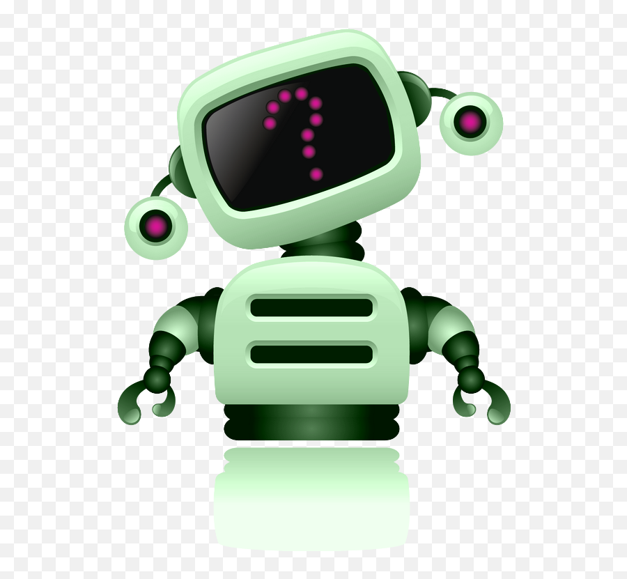 Iw Robot Vert Interrogatif Robot In Information Technology Emoji Robot Face Emoji Free Transparent Emoji Emojipng Com