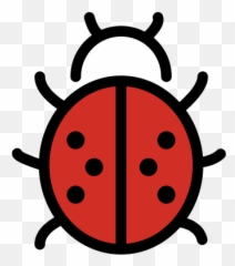 Openmoji - Clip Art Emoji,Ladybug Emoji