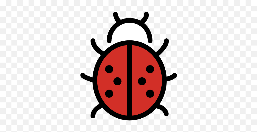Openmoji - Clip Art Emoji,Ladybug Emoji