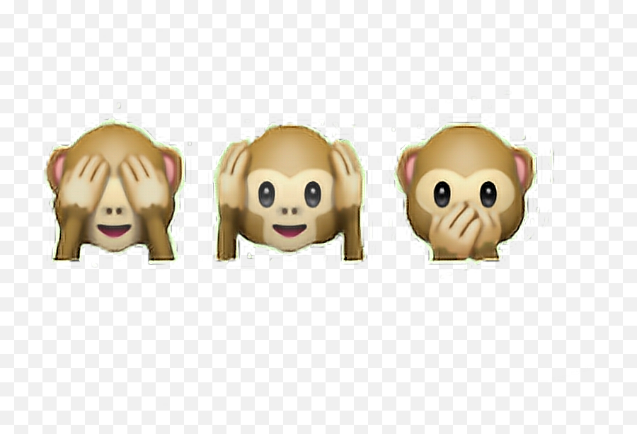 Monitos Monos Wpp Whatsapp Lindos - Iphone Monkey Emoji Png,Monito Emoji