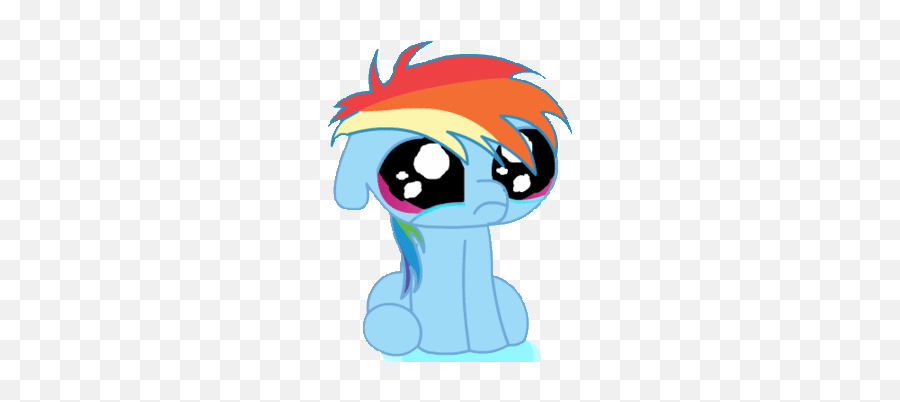 Return Of The Sonic Rainboom - Rainbow Dash Baby Gif Emoji,Sonic Emoticons