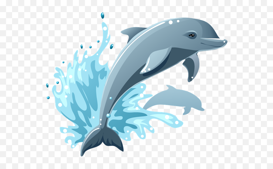 Free 3d Smiley Download Free Clip Art - Cartoon Dolphin Jumping Out Of Water Emoji,Dolphin Emoticon