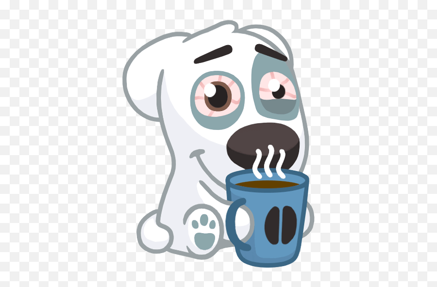 Melhores Stickers Vk Wastickerapps Emoji,Coffee Dog Emoji