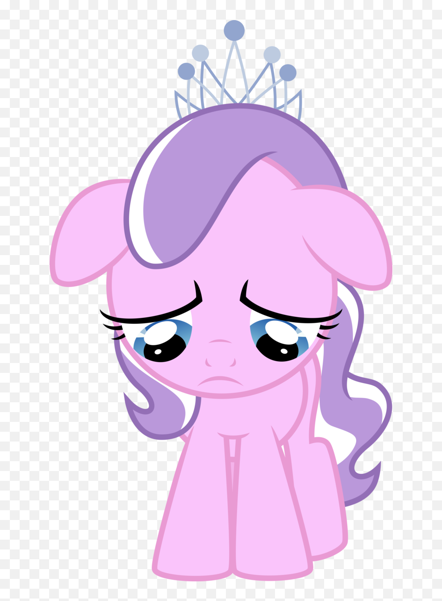 Teaching The Values - Fimfiction My Little Pony Diamond Tiara Sad Emoji,Sad Shrug Emoji
