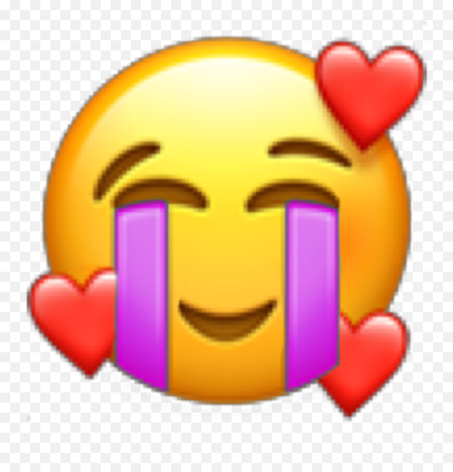 Emoji Cry Red Spiral Aesthetic Crown - Emojis Iphone Picsart,Swirl Emoji
