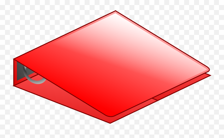 Binder Clipart - Red Binder Clipart Emoji,Emoji Binder