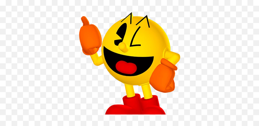 Pac - Man Mariowiki Fandom Pacman Clipart Emoji,Who Cares Emoticon