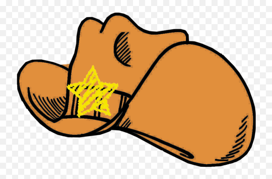 Cowboy Cowboyhat Cowboystickers Sheriff Hat Hats Hatsti - Clip Art Emoji,Sheriff Emoji
