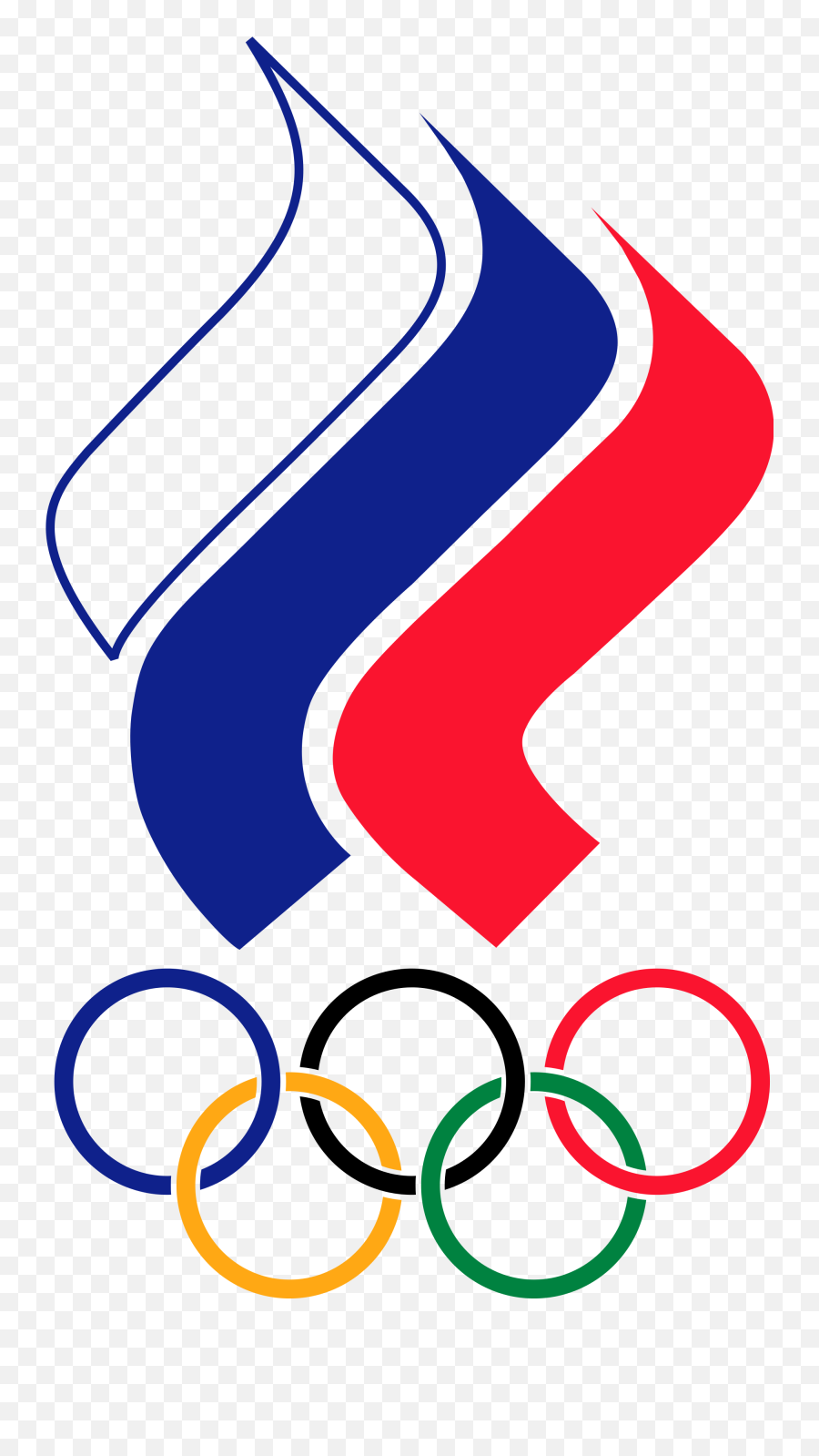 Russian Olympic Committee Bandeira Nacional Jogos - Russian Olympic Committee Emoji,Russian Flag Emoji
