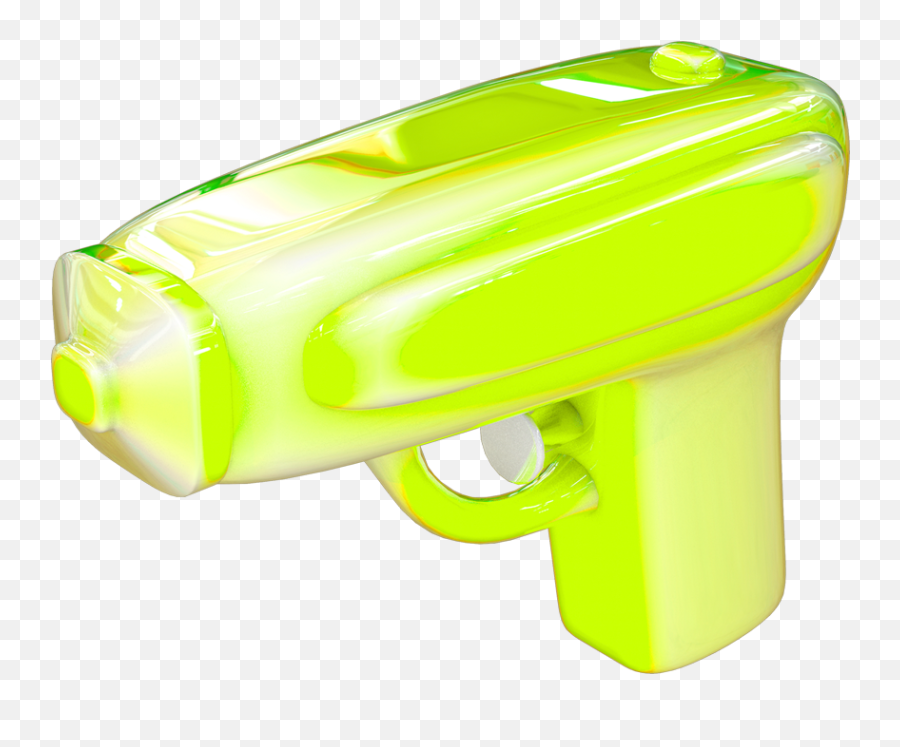 Green Emoji Club - Portable,Water Gun Emoji