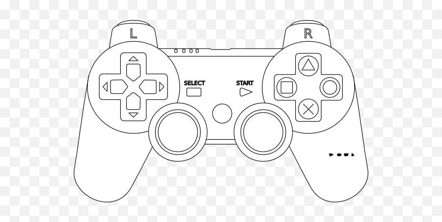 Video Game Coloring Pages Png U0026 Free Video Game Coloring - Video Game Controller Clip Art Emoji,Video Game Controller Emoji