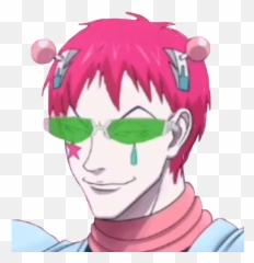 hisoka hxh saikik Sticker by Frog fart - Bungee Gum Emoji