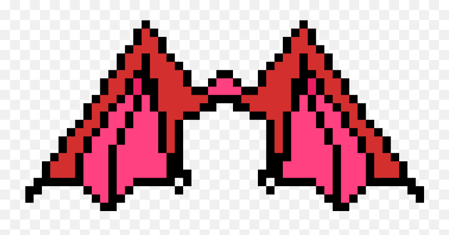 Devil Wings Pixel Art Clipart - Full Size Clipart 5782803 Pixel Art Wings Emoji,Money Flying Away Emoji