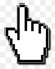 3d Hand Cursor PNG SVG Clip art for Web - Download Art Emoji