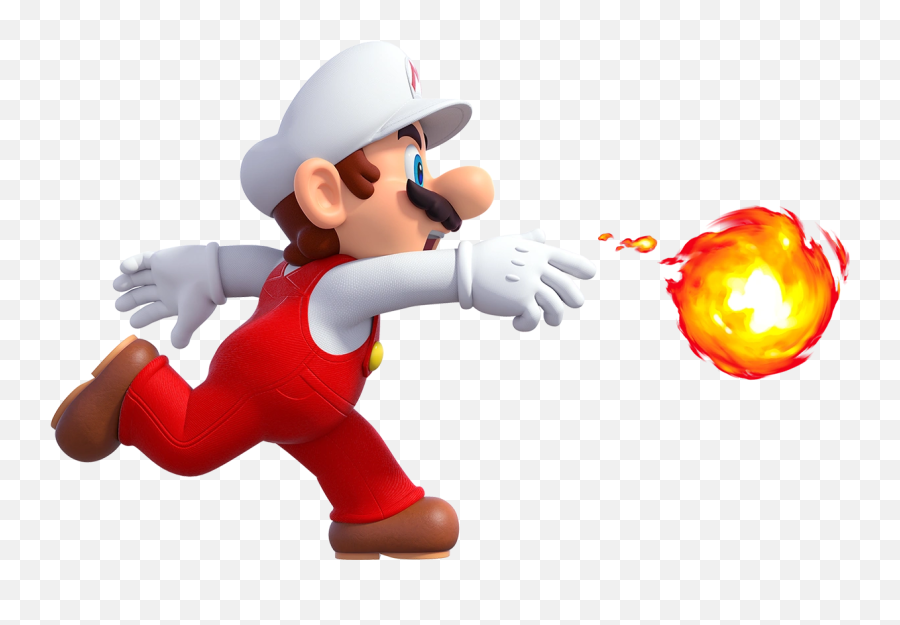 Fire Mario - Mario With Fire Flower Emoji,Tengu Emoji