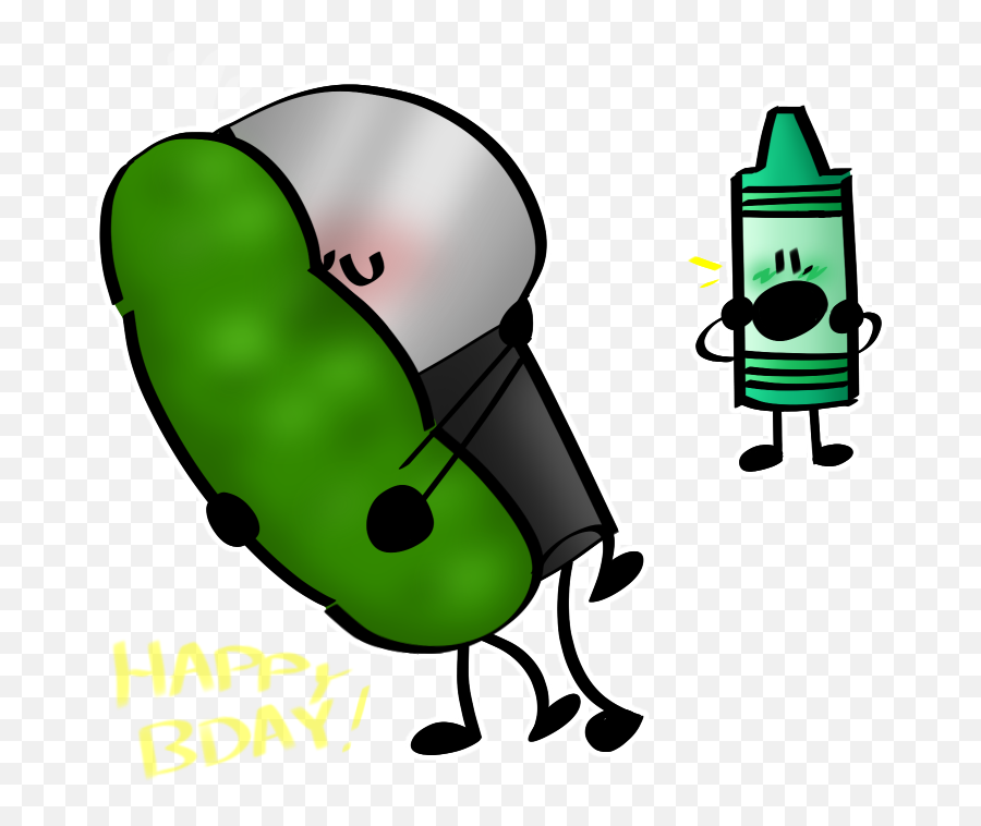 Wow I Cant Believe The Real Knife And Pickle Went - Inanimate Insanity Trophy X Knife Emoji,Pickle Emoji