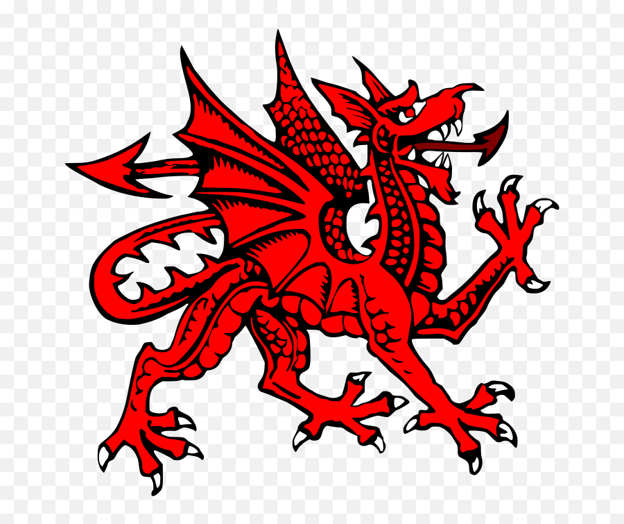 Welsh Dragon - Welsh Red Dragon Emoji,Dragon Head Emoji